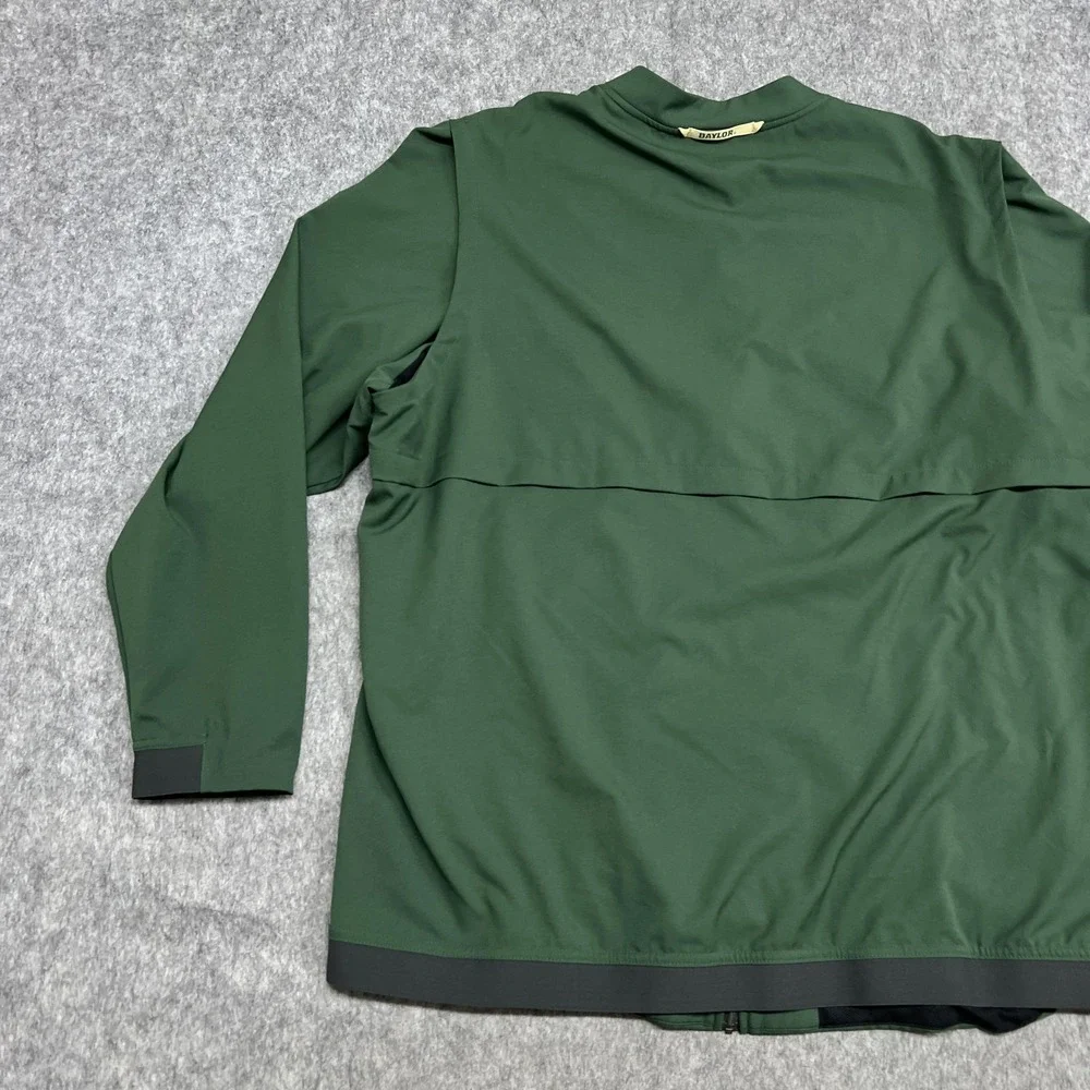 Baylor Bears Jacket Mens 2XL Green NCAA Football Nike Full Zip College‎ Warm Up